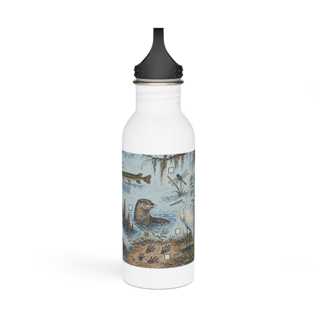 Creek Creature Checklist Youth Water Bottle