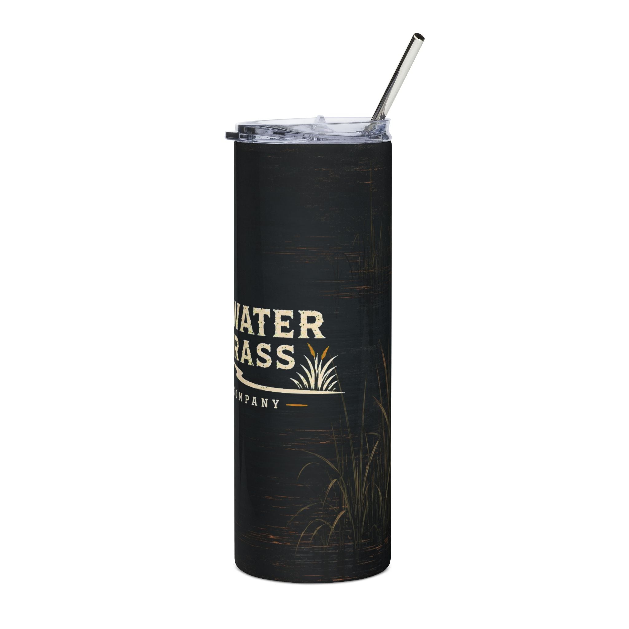 20oz Stainless Tumbler — Blackwater Sawgrass Vintage Logo Stainless Steel Travel Cup