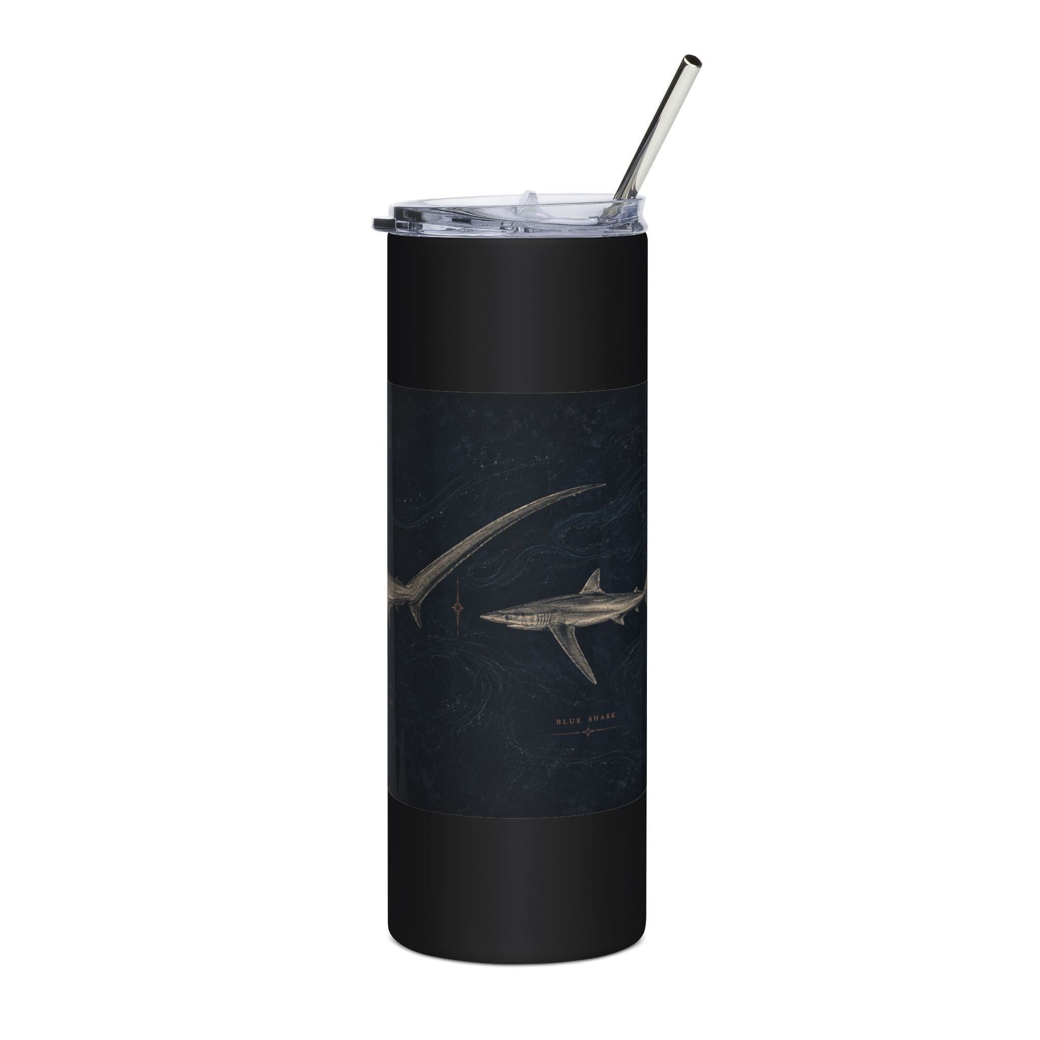 Midnight Species Shark Tumbler – 20 oz