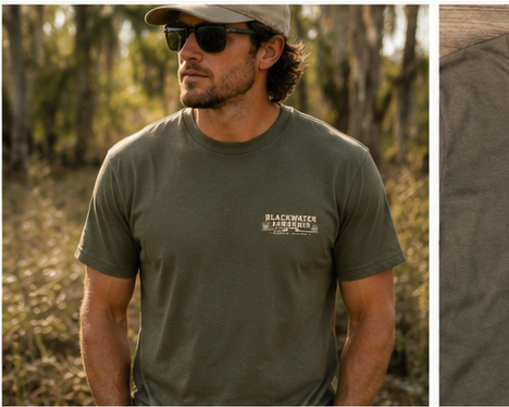 Rootwater Bass Men’s Back Graphic Tee