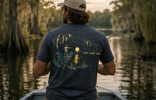 Last Light Cast Men’s Back Graphic Tee