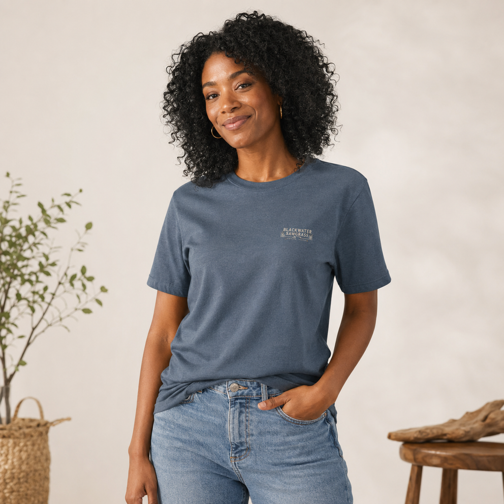 Wild at the Waterline Otter Graphic T-Shirt