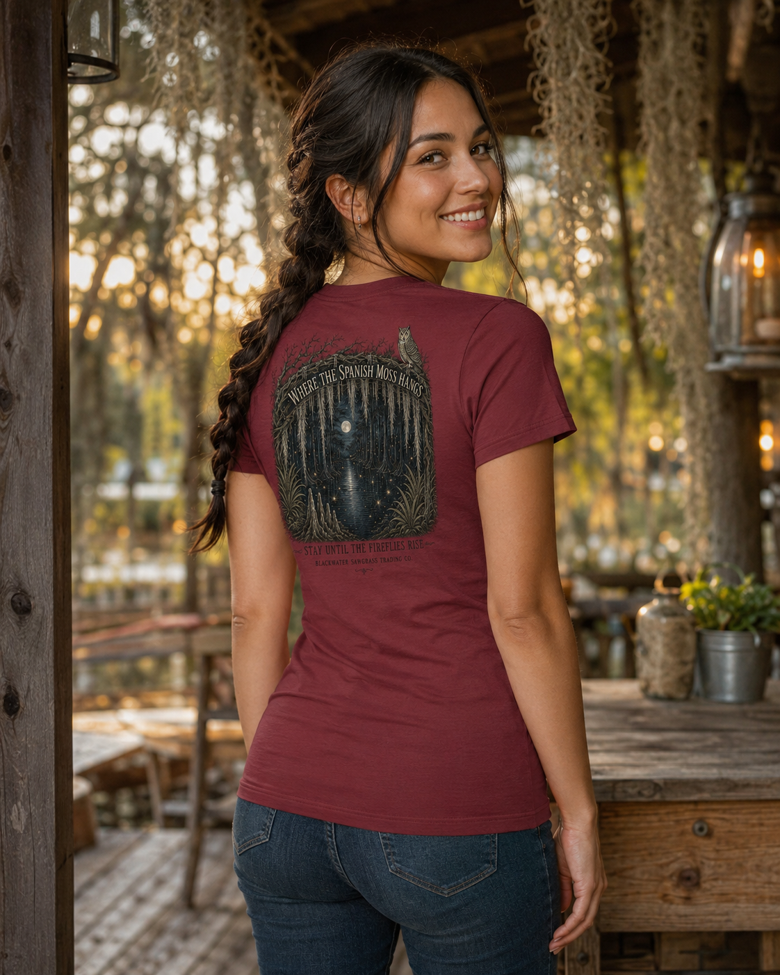 Where the Spanish Moss Hangs - Women's Graphic Tee
