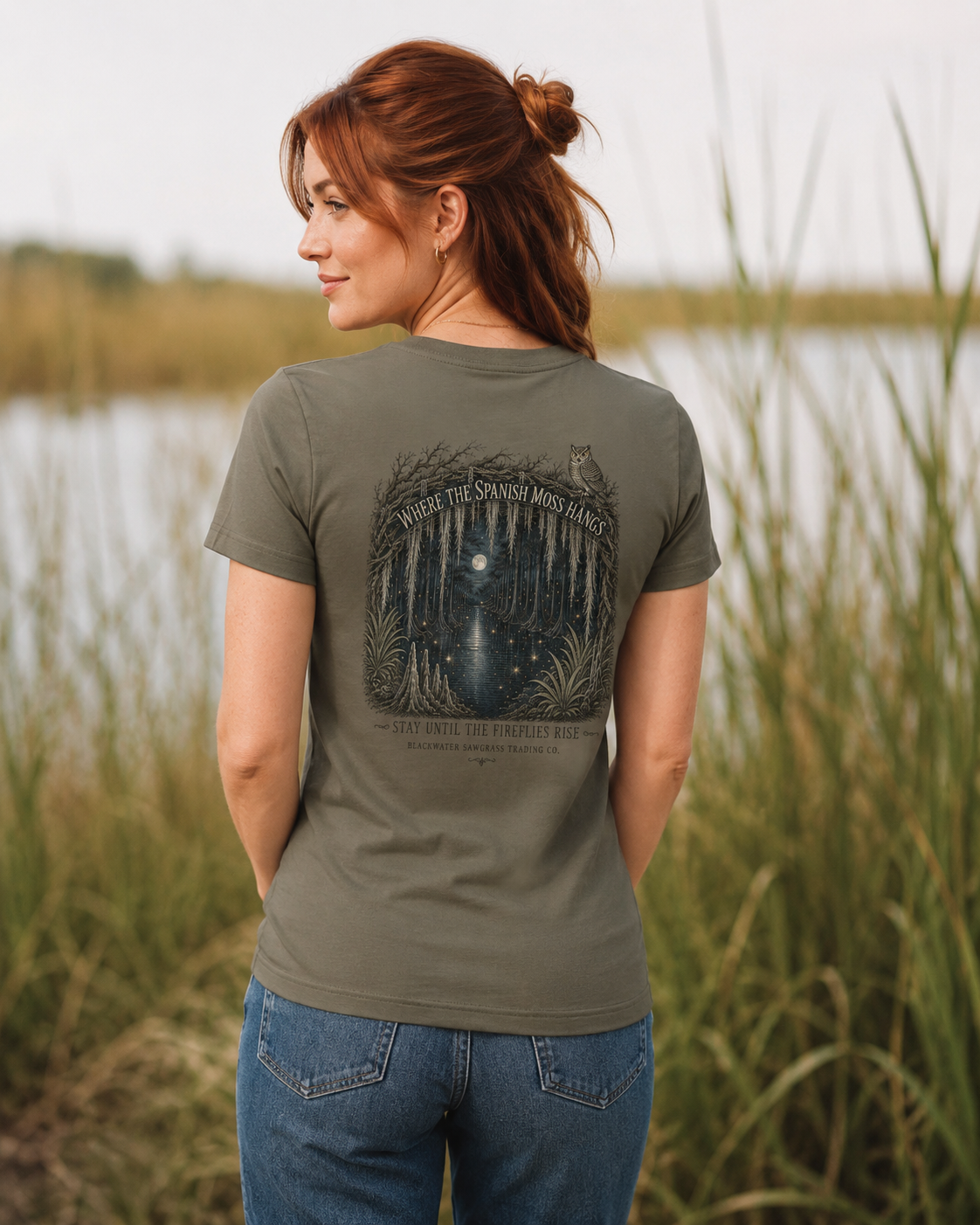 Where the Spanish Moss Hangs - Women's Graphic Tee