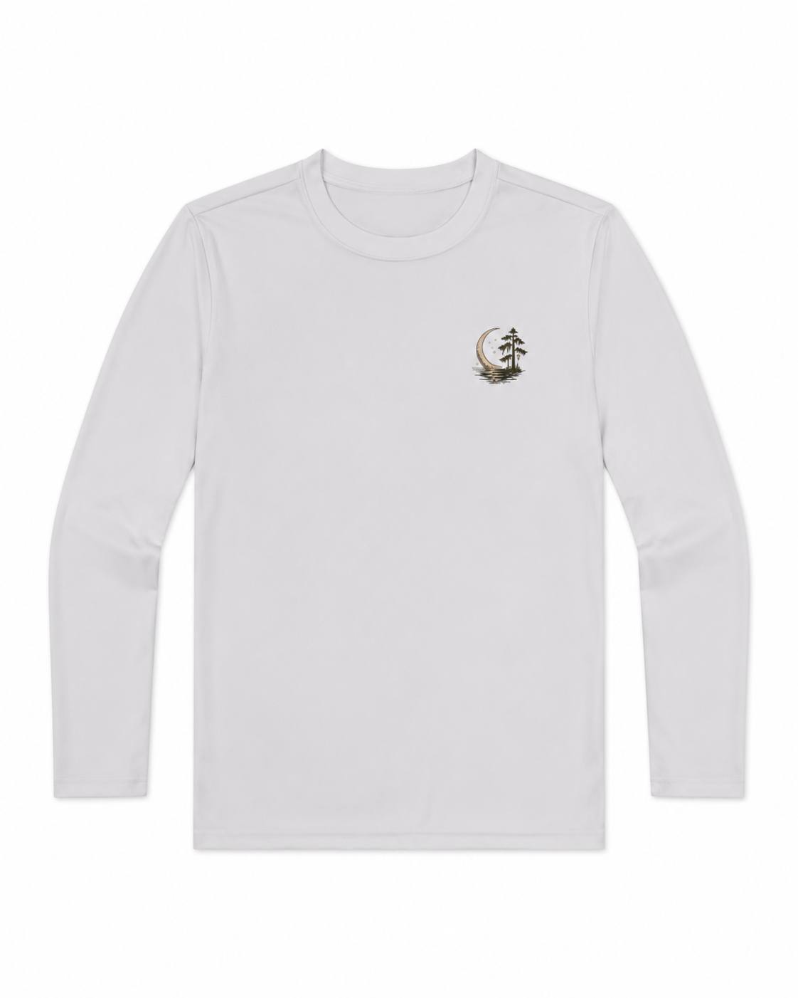 Dark Waters Youth Long Sleeve Tee | Nature Graphic