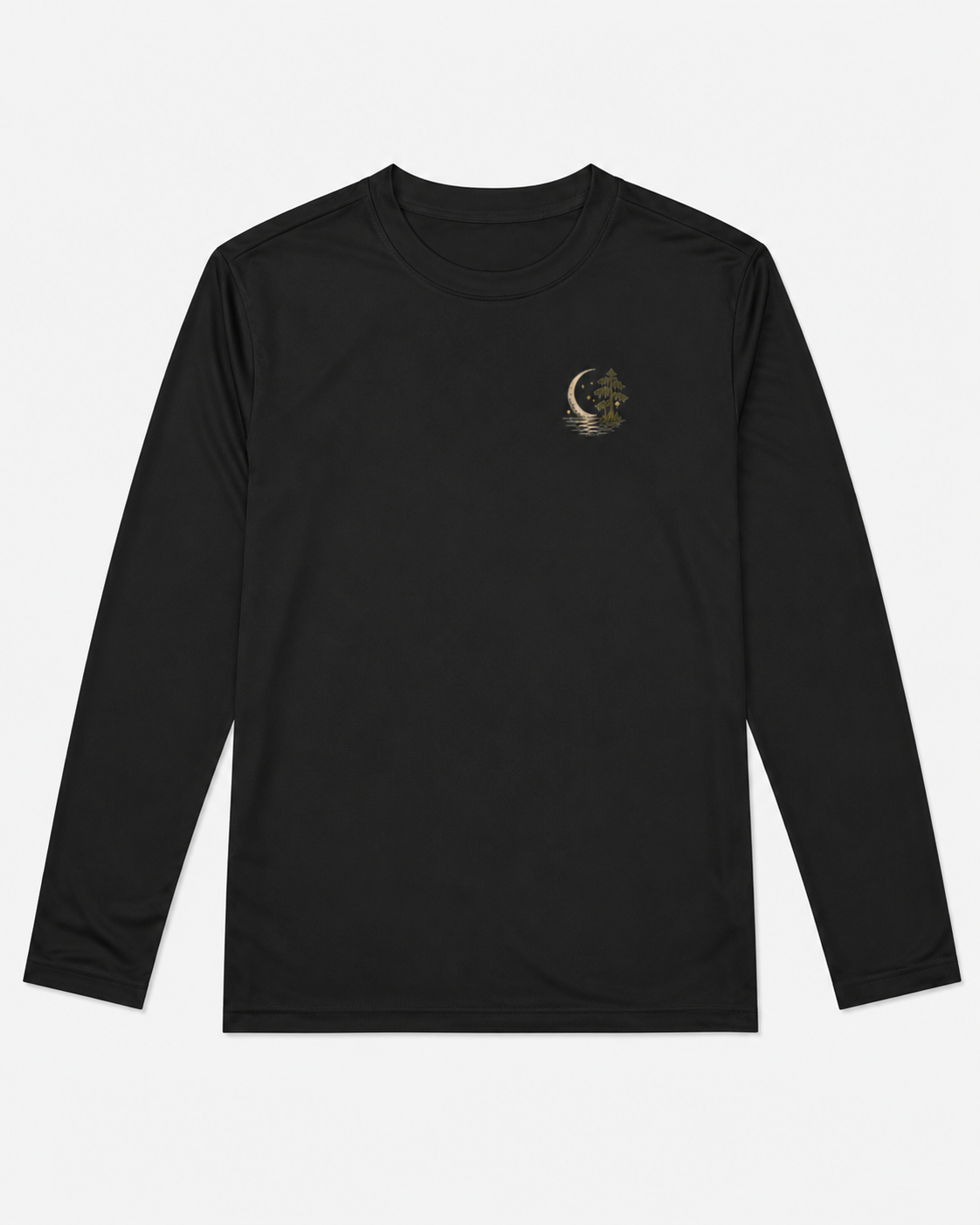 Dark Waters Youth Long Sleeve Tee | Nature Graphic