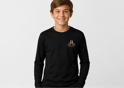 Wild Water Youth Long Sleeve Tee | Nature Graphic