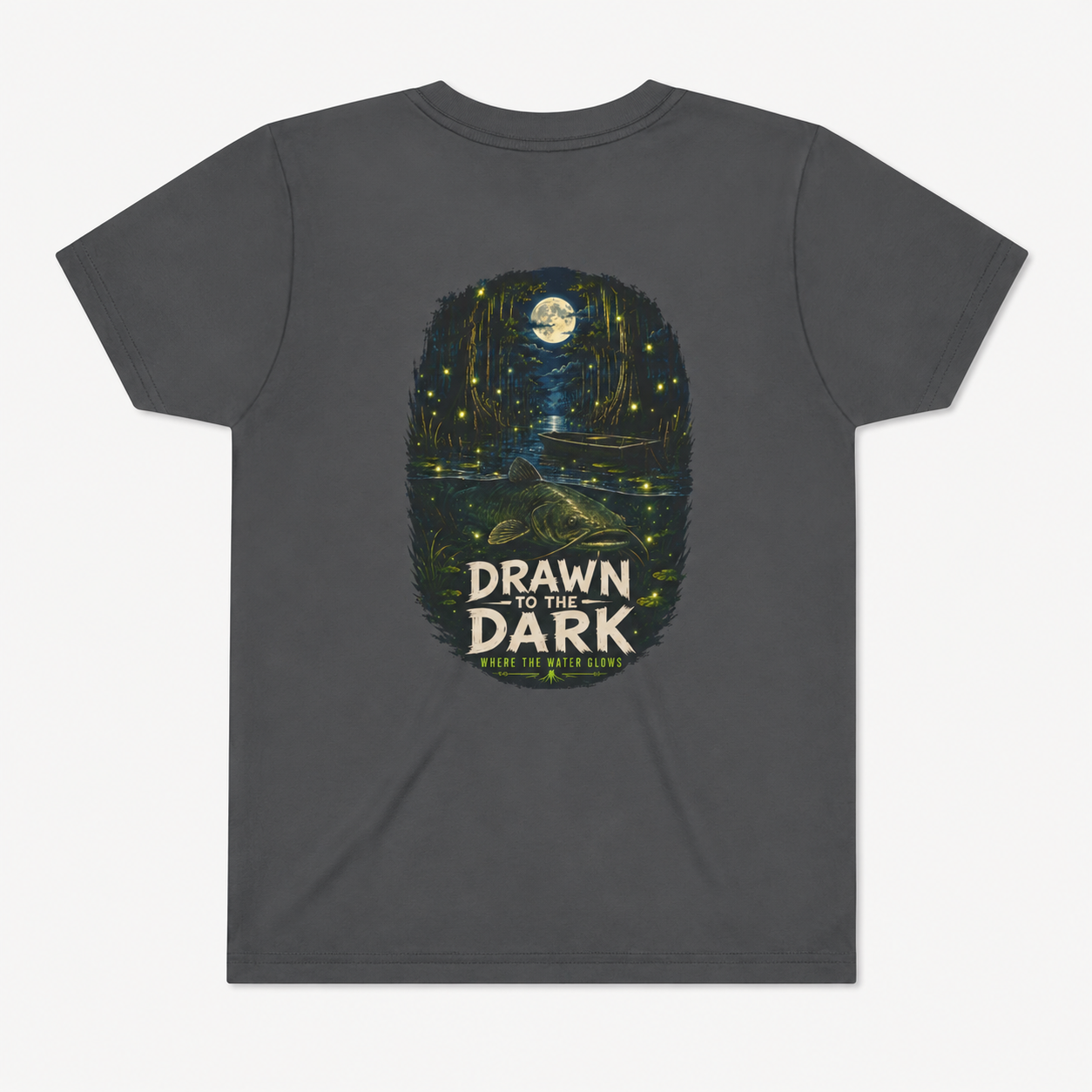 Drawn to the Dark Youth Tee | Night Forest Graphic