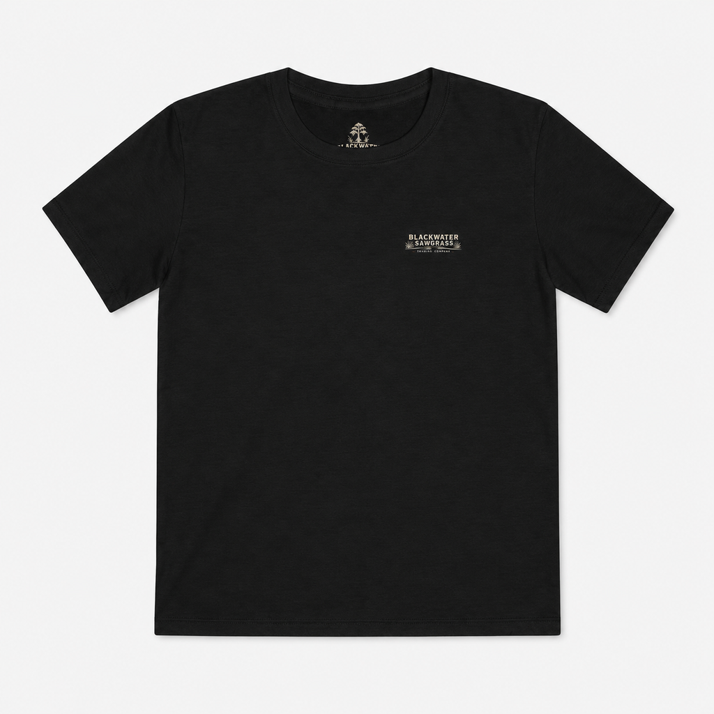 Blackwater Explorer Youth Tee | Alligator Graphic Tee (Back & Chest Print)