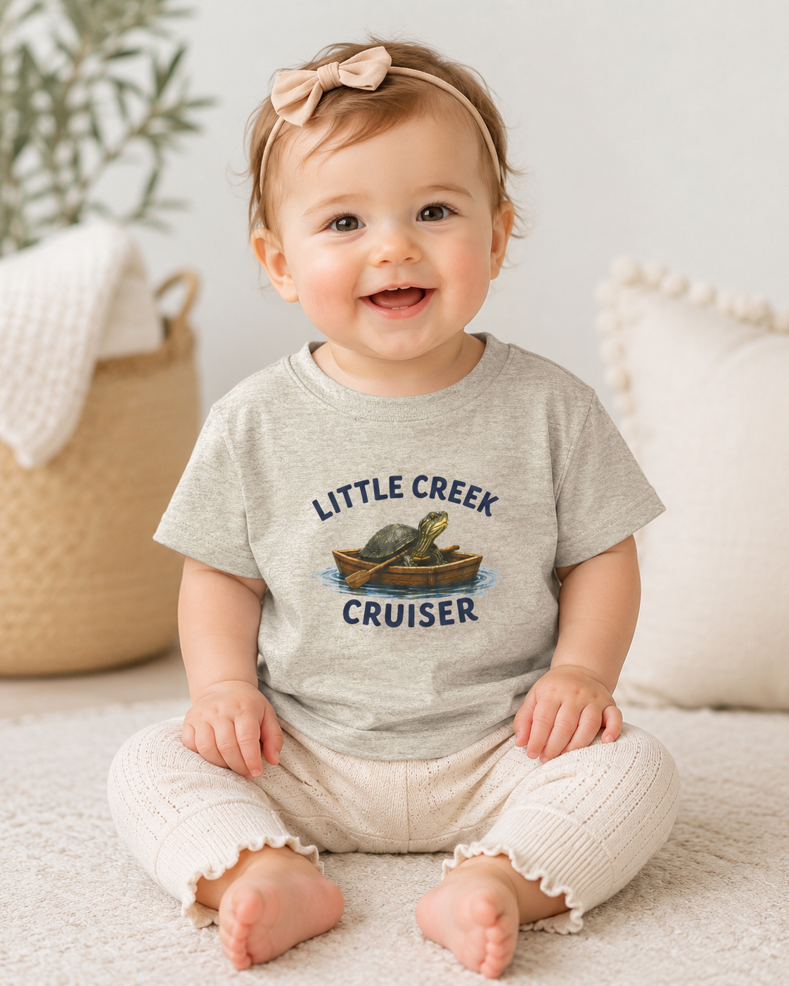 Little Creek Cruiser Infant Tee | Turtle Baby Shirt