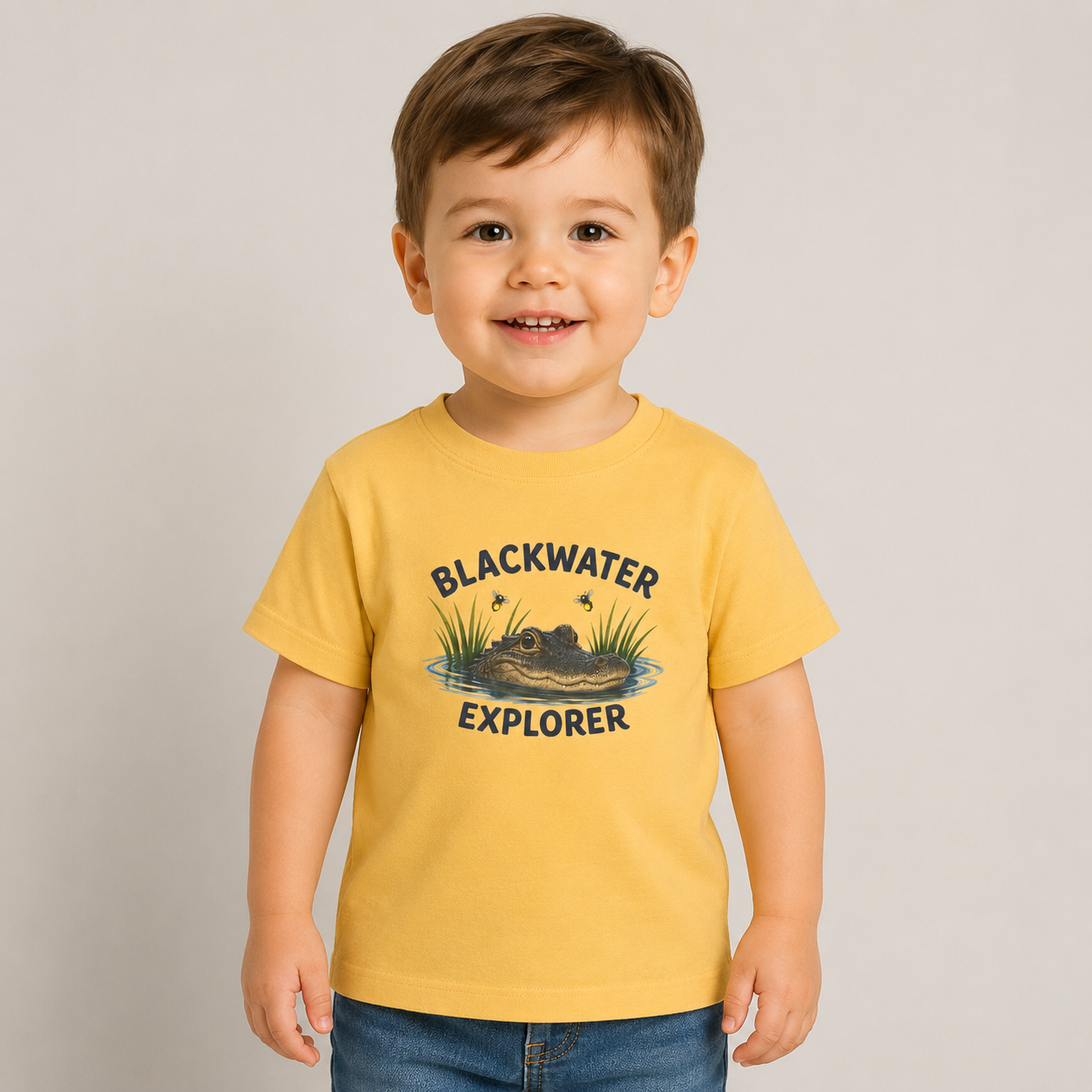 Blackwater Explorer Toddler Tee | Alligator Design