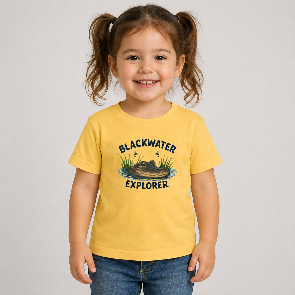 Blackwater Explorer Toddler Tee | Alligator Design
