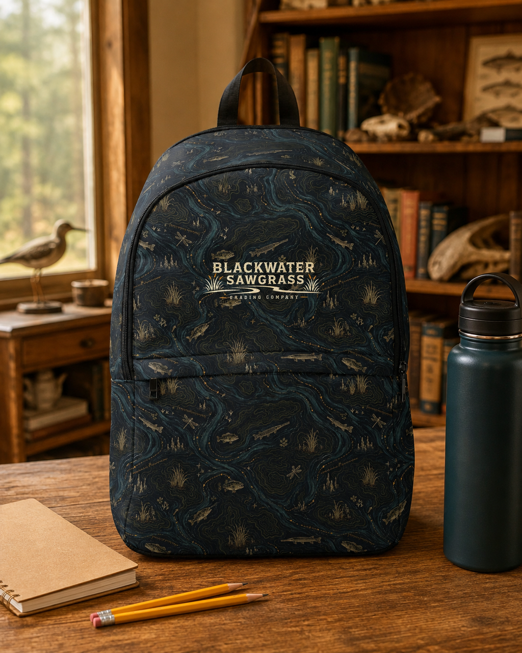 Blackwater Current All-Over Print Backpack