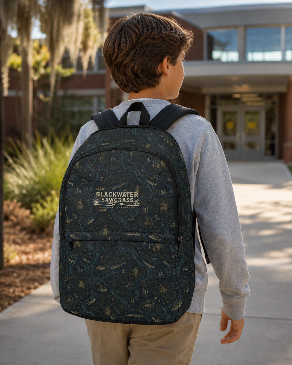 Blackwater Current All-Over Print Backpack