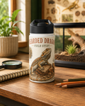 Bearded Dragon Field Study Stainless Steel Water Bottle
