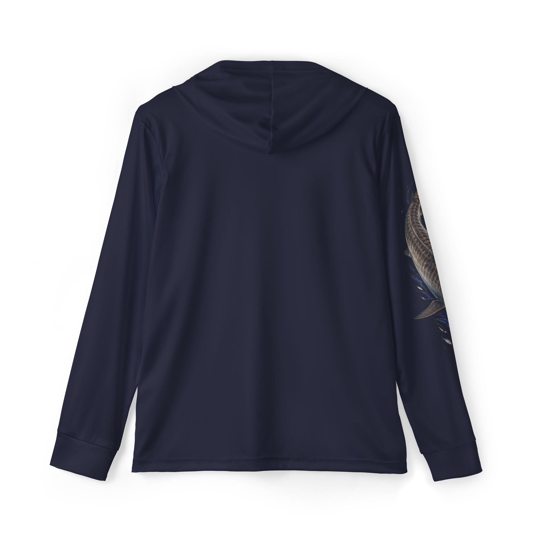 Tiger Current Sleeve-Print UPF 50+ Fishing Hoodie