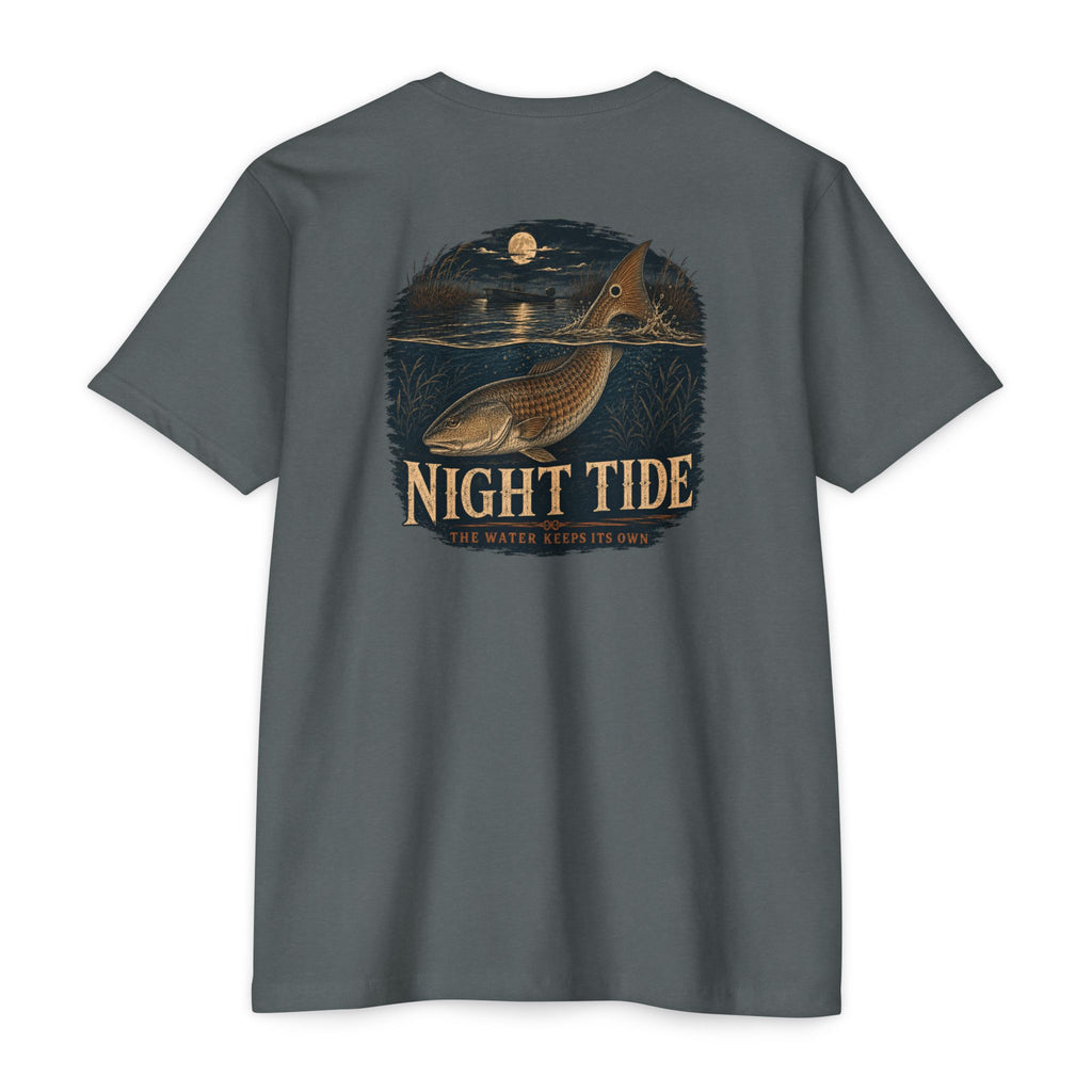 Night Tide Men’s Redfish Fishing T-Shirt
