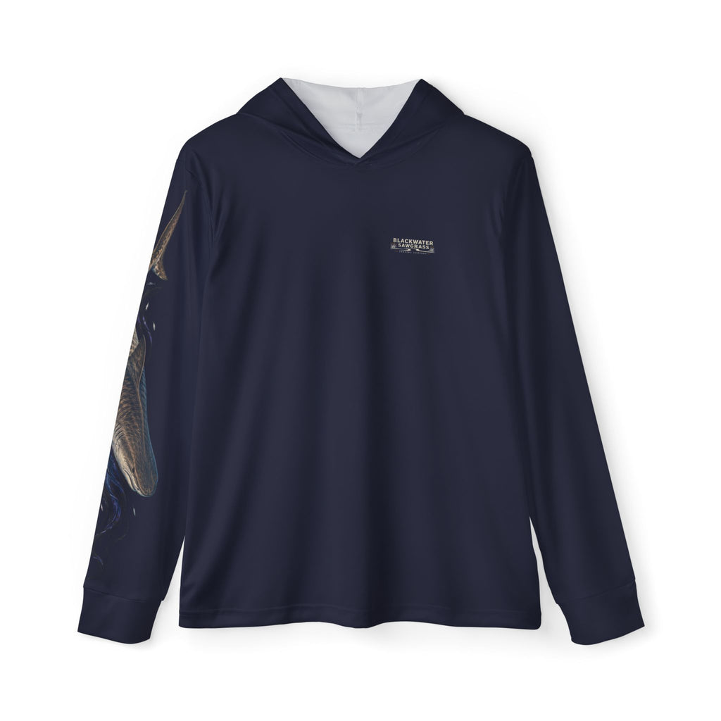Tiger Current Sleeve-Print UPF 50+ Fishing Hoodie