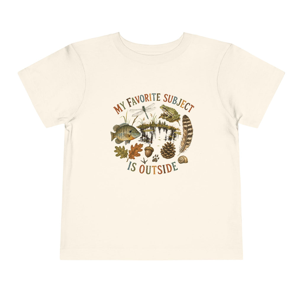 My Favorite Subject Is Outside Kids T-Shirt