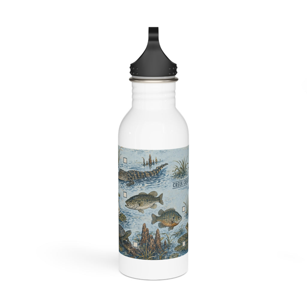 Creek Creature Checklist Youth Water Bottle