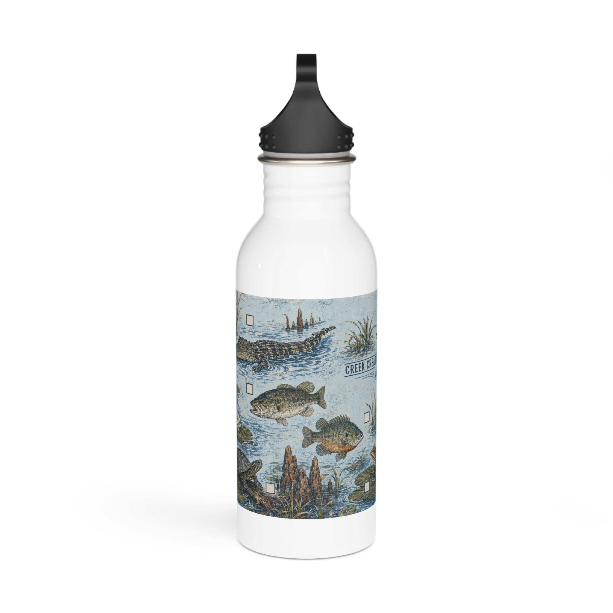 Creek Creature Checklist Youth Water Bottle