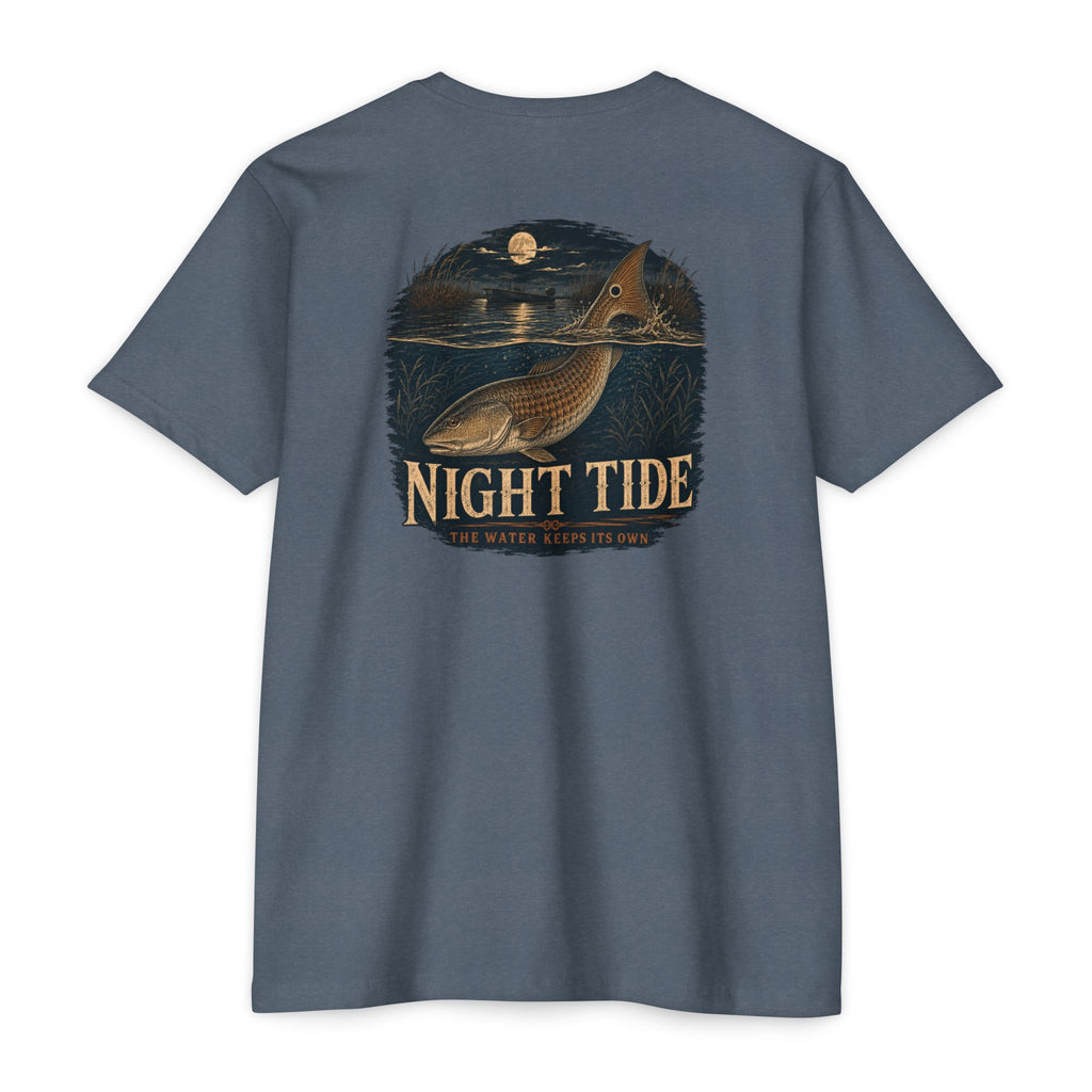 Night Tide Men’s Redfish Fishing T-Shirt