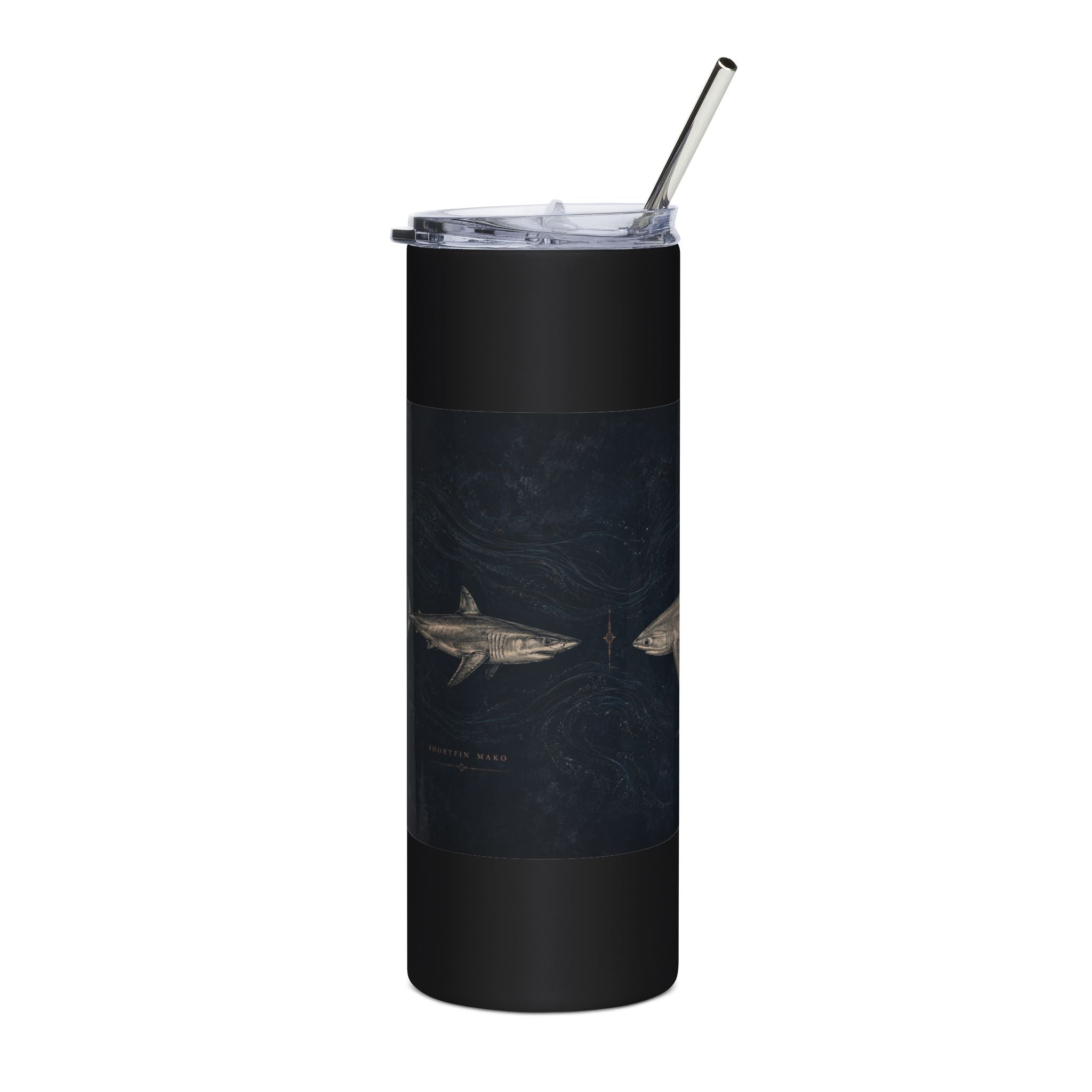 Midnight Species Shark Tumbler – 20 oz