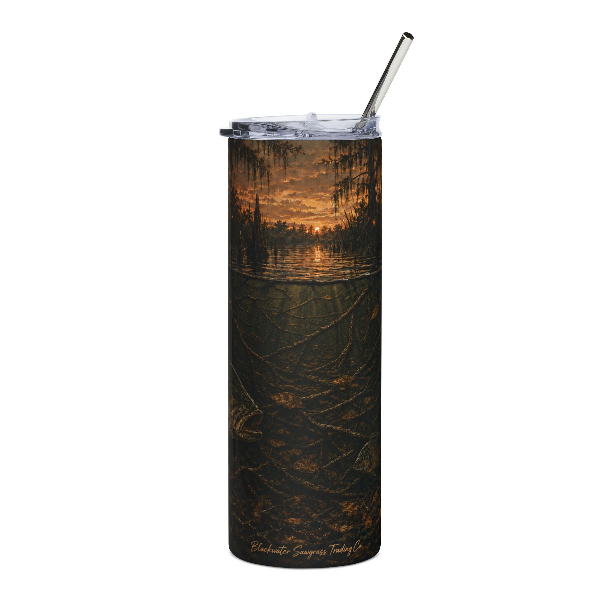 20oz Cypress Creek Sunset Stainless Steel Tumbler