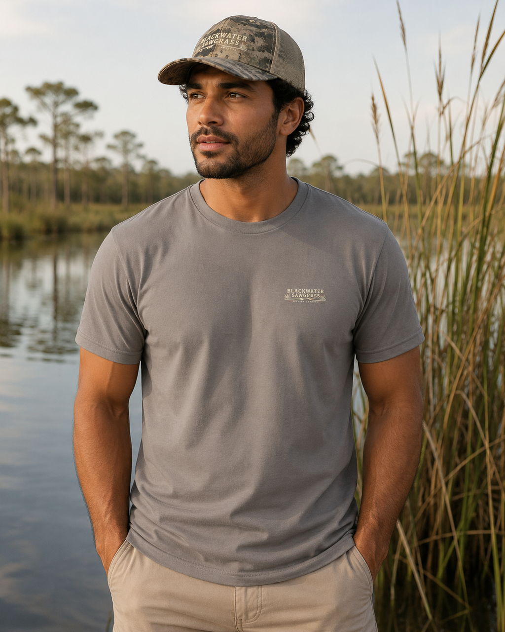Low Country Flight Men’s Back Graphic Tee