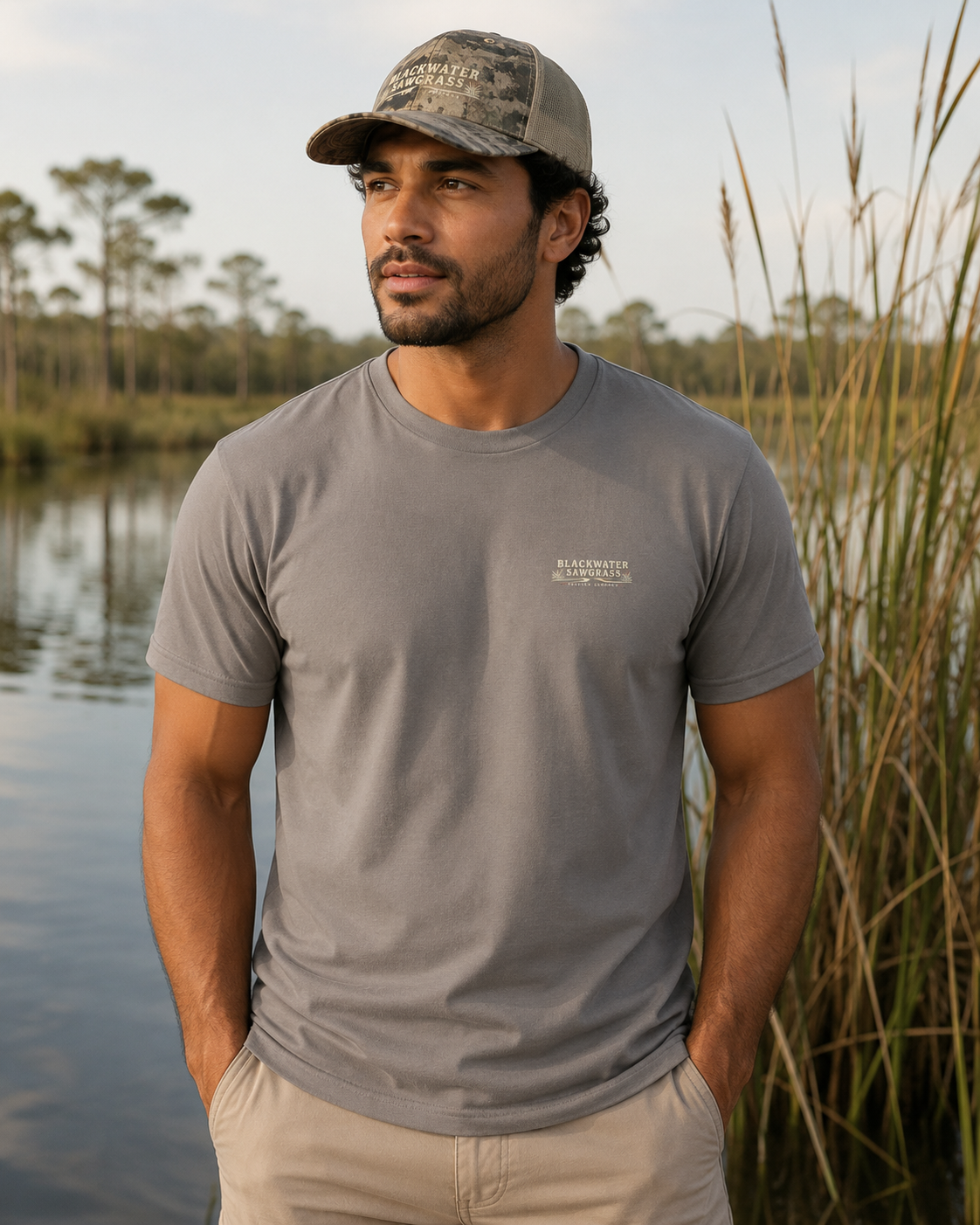 Low Country Flight Men’s Back Graphic Tee